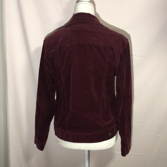 North crest Red corduroy jacket - Picture 2 of 3